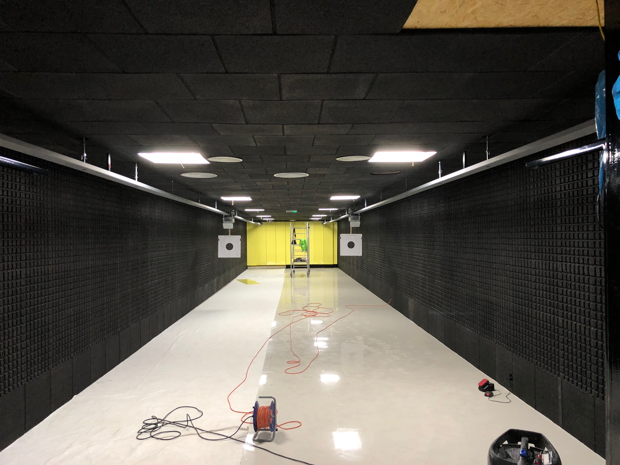 A new test shooting range is being built in the ANTREG premises
