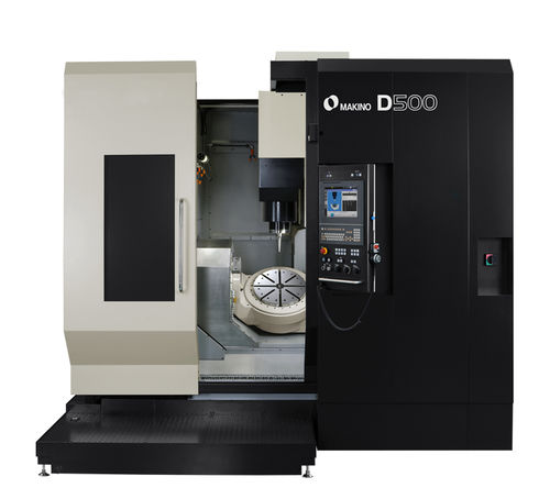 CNC frézování na pětiosém obráběcím centru MAKINO D500